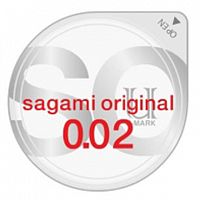картинка Презервативы полиуретановые Sagami Original №1 0.02 от магазина Компания+