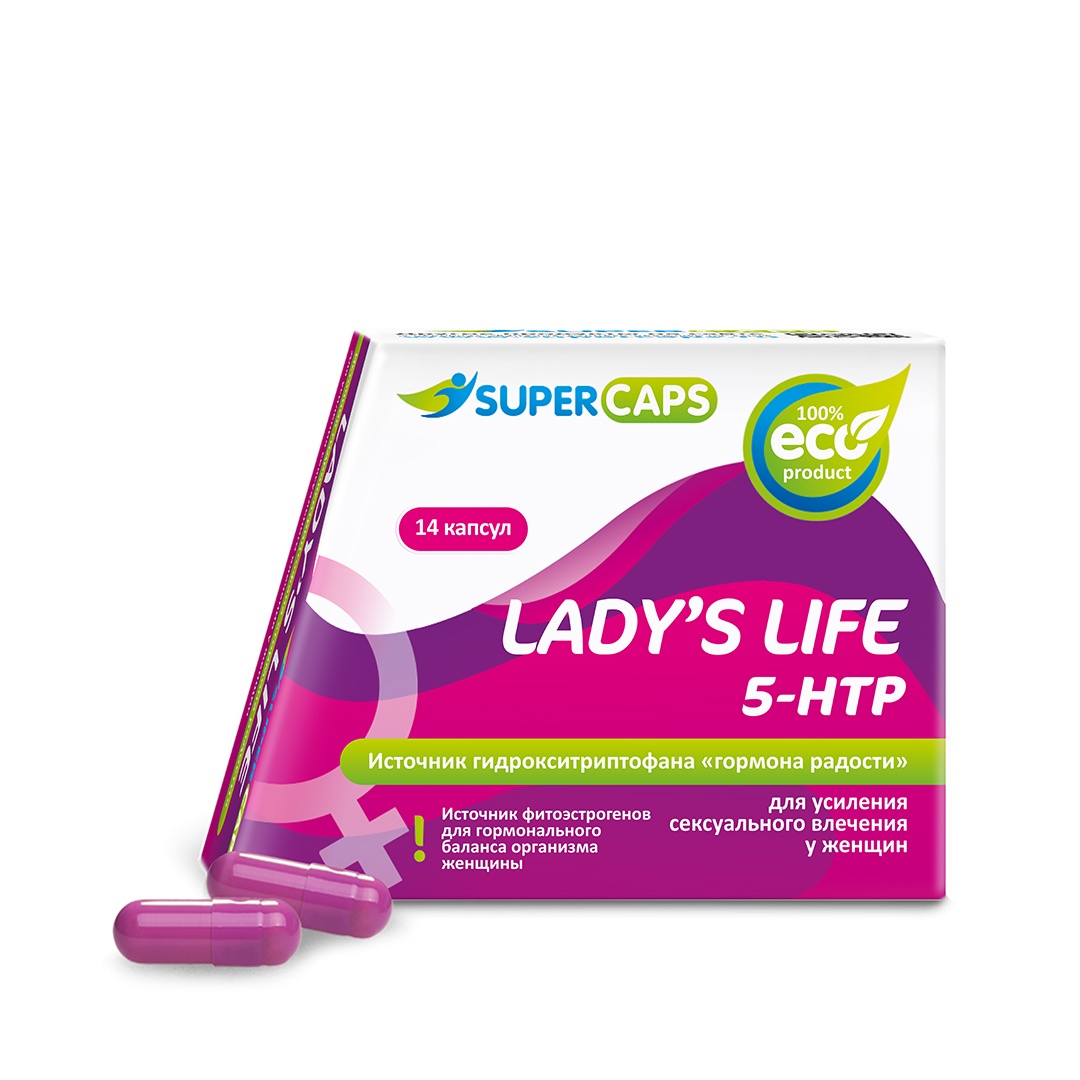 картинка Средство возбуждающее для женщин Lady's Life, 14 капсул от магазина Компания+